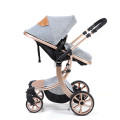 Wholesale customized high end fashion safety stability baby stroller